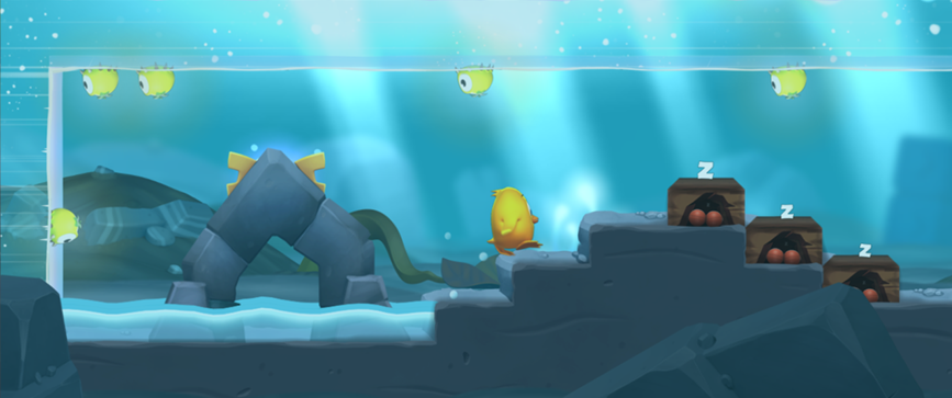 <i>I created quite some backgrounds for Two Tribes' latest game Toki Tori 2</i>